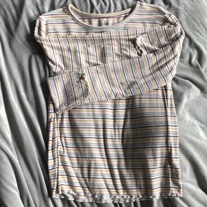 SO, long colorful stripped long sleeve